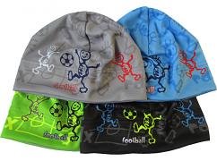 Čepice mikropolyester Fotbal 3,4